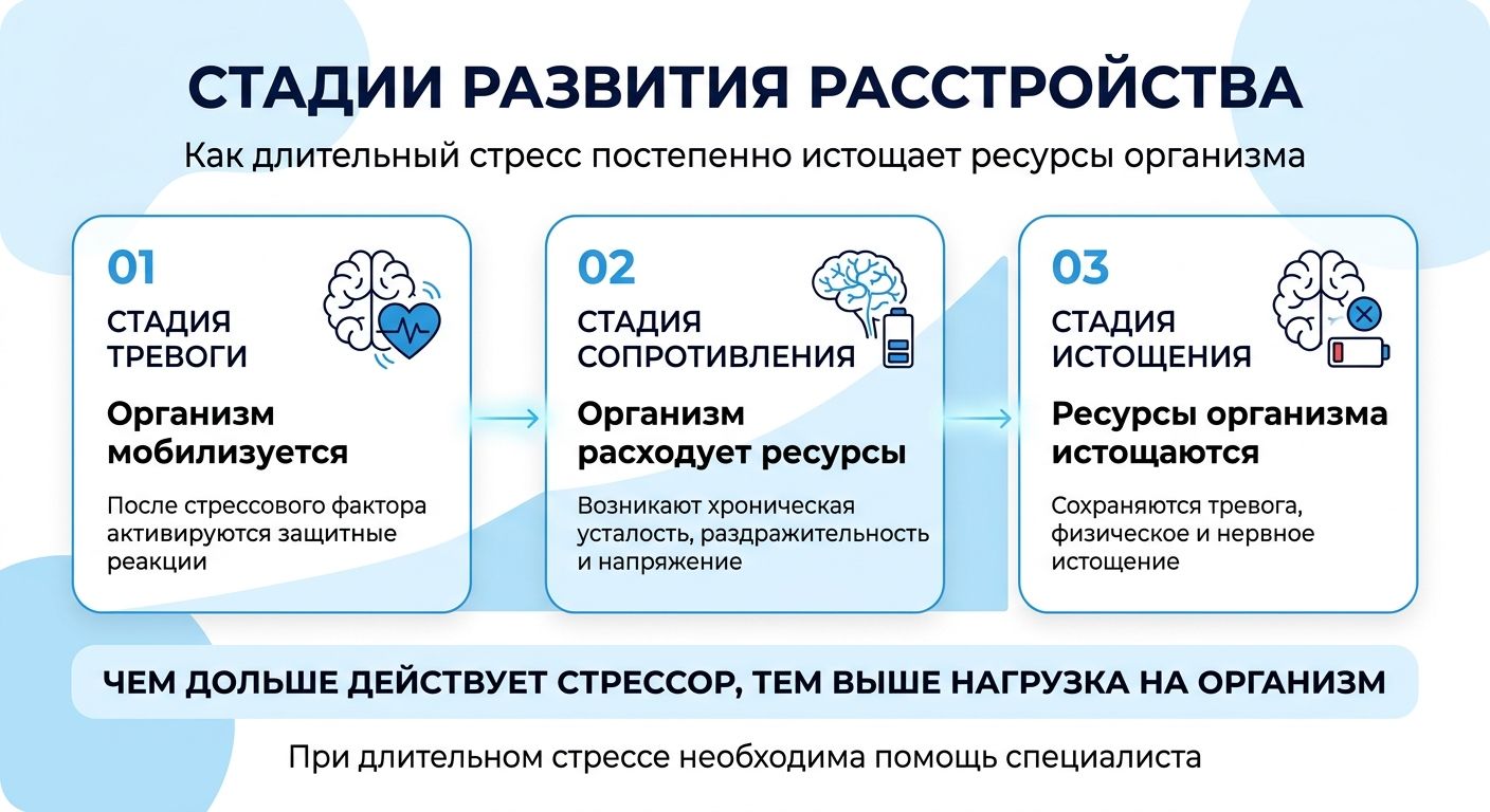 Лечение стресса в Аткарске инфографика